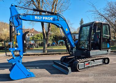 miniescavatore Rippa R57 PRO motore Kubota