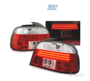 FANALI A LED BMW SERIE 5 E39 LIMOUSINE 95-00 ROSSO