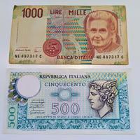 Lire vario taglio - Riproduzione Marenghi