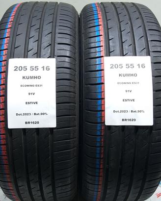 2 GOMME 205 55 16 KUMHO BR1620