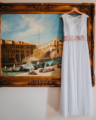 Abito da sposa bianco taglia 40