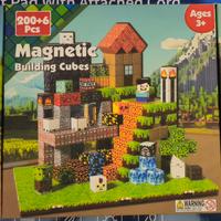 Blocchi magnetici da costruzione 200 pezzi.