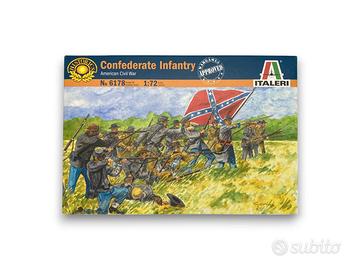 Italeri 6178 Confederate Infantry 1:72 – Nuovo