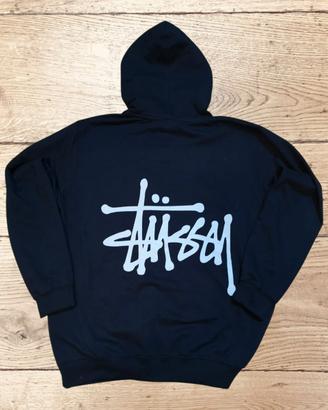 Felpa con cappuccio blu navy