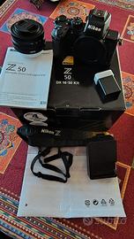 Nikon z50 kit 16-50mm VR