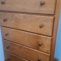 cassettiera legno ciliegio 