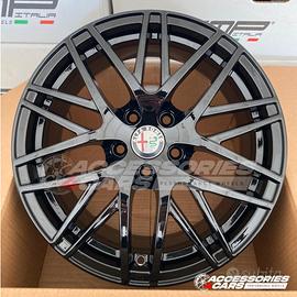 Set di Cerchi in lega da 17 ORIGINALI ALFA ROMEO