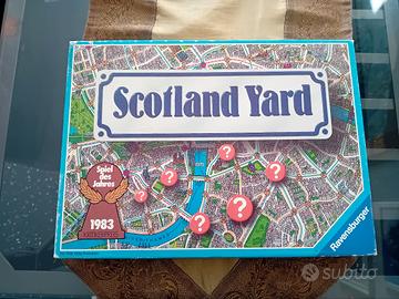 gioco da tavola Vintage Scotland Yard 1983