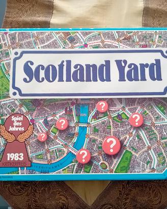 gioco da tavola Vintage Scotland Yard 1983