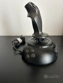 Microsoft Side Winder Joystick Retro fly Game