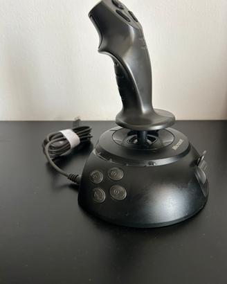 Microsoft Side Winder Joystick Retro fly Game