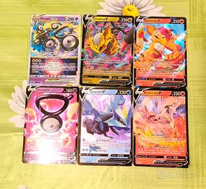 Lotto Carte Pokemon V VMAX VASTRO - Collezionismo In vendita a Imperia