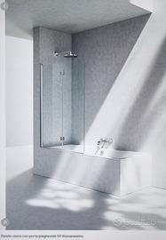 Parete vasca con porta pieghevole SV Vismaravetro
