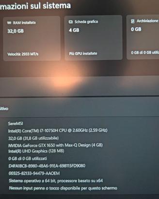 MSI GF63 Thin 10SC