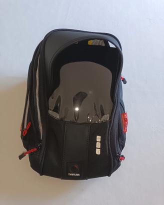 Borsa moto da serbatoio T13 Twistlock 2.5L Nero