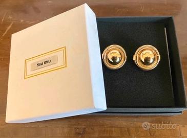 Orecchini miu miu originali