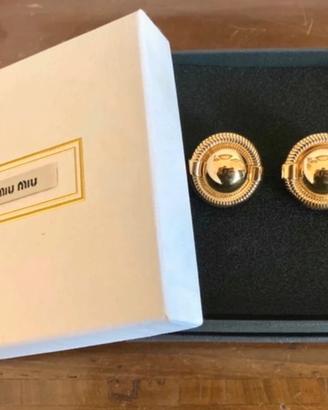 Orecchini miu miu originali
