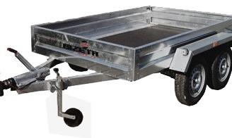 Rimorchio trasporto merci / cose EFFECI BZ 1500 CL
