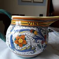 Anfora per vino in ceramica DIPINTA