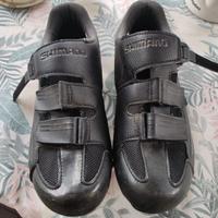 scarpe Shimano numero 41 per bici da corsa