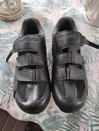 scarpe Shimano numero 41 per bici da corsa