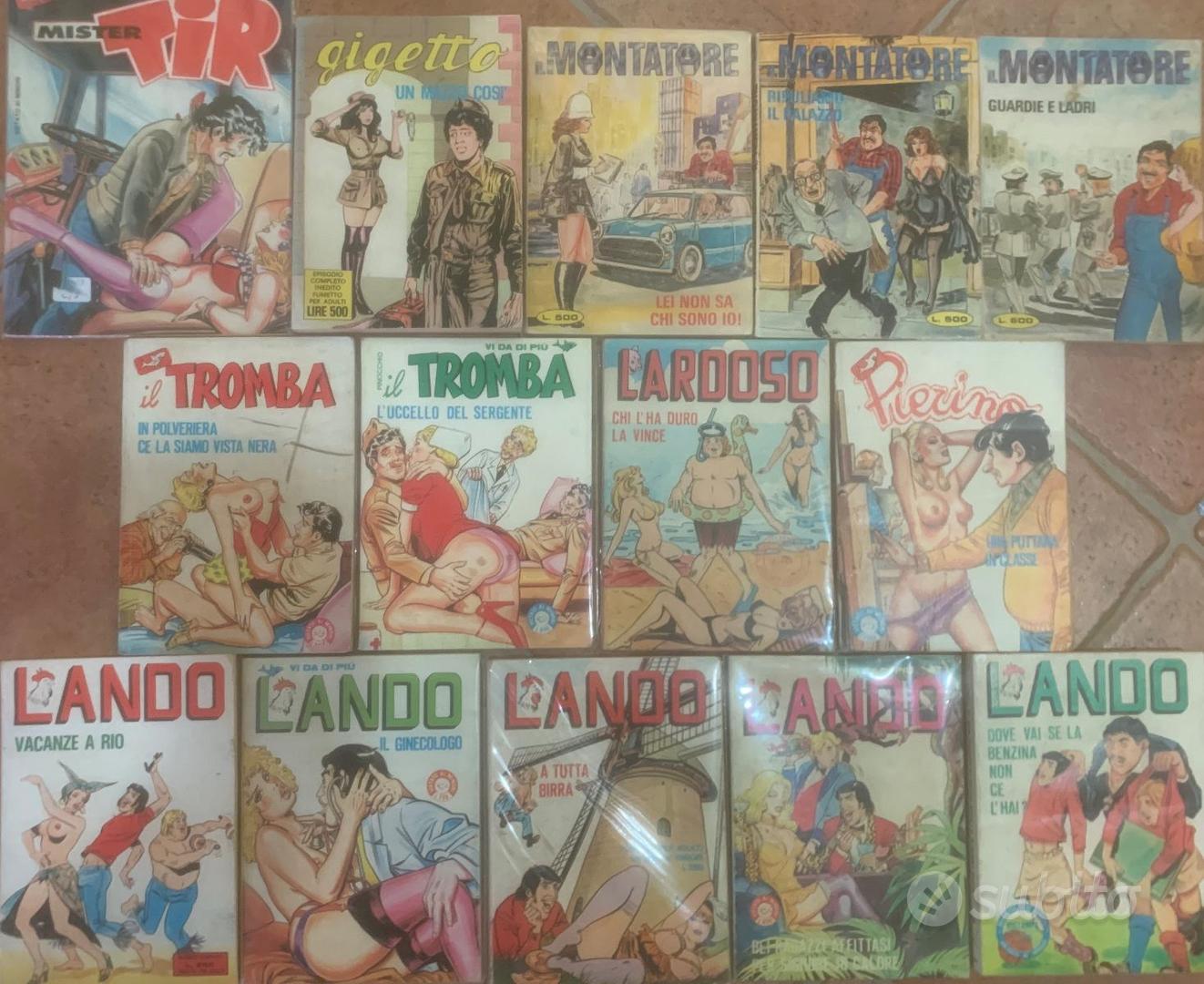 Lotto fumetti erotici vintage comici serie varie - Libri e Riviste In  vendita a Roma