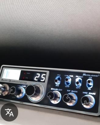 ALAN 48 + RM  100 WATT + ASTATIC   