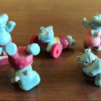 I simpatici HAPPYPOTAMI Kinder 1990