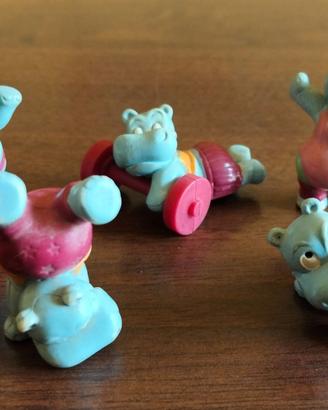 I simpatici HAPPYPOTAMI Kinder 1990