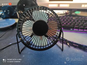 ventilatore USB da scrivania 