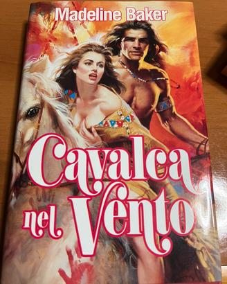 Librro romanzo intitolato Cavalca nel Vento