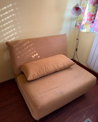 NIO - Poltrona letto pieghevole giallo senape