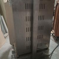 cuoci kebab elettrico con spiedo centrale