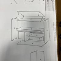 Mobile hi fi Ciatti color noce