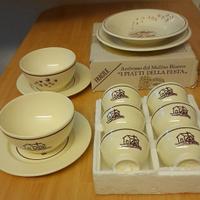 Set tavola vintage Mulino Bianco Barilla 1984/85