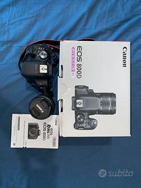 Canon EOS 800D + EF-S 18-55 IS II + RS-60E3