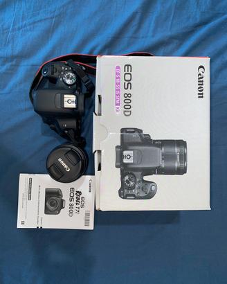 Canon EOS 800D + EF-S 18-55 IS II + RS-60E3