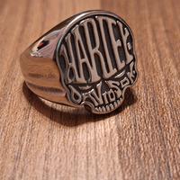 Anello harley davidson acciaio 