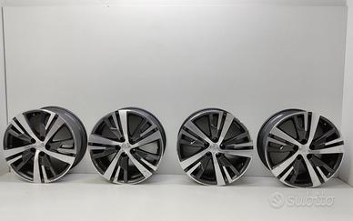 4 CERCHI IN LEGA PEUGEOT 3008 GT Line 9809687377 (