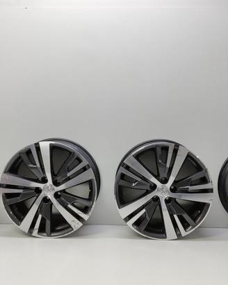 4 CERCHI IN LEGA PEUGEOT 3008 GT Line 9809687377 (