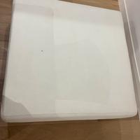 Pouf Natuzzi tessuto bianco