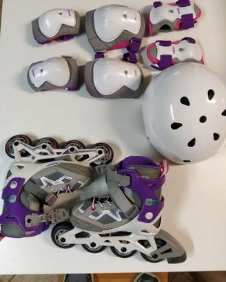 Rollers 29-32 + casco + paracolpi