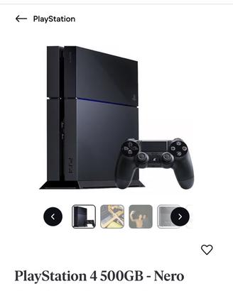 Play 4 4500gb nera come nuova