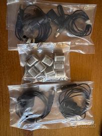 4x Sennheiser MKE 40-4 Lavalier Microphone connett
