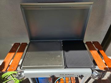 Barbecue a gas inox