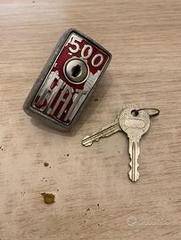 fiat 500 epoca serratura accessorio cofano