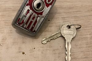 fiat 500 epoca serratura accessorio cofano