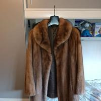 pelliccia in vero visone vintage anni 80
