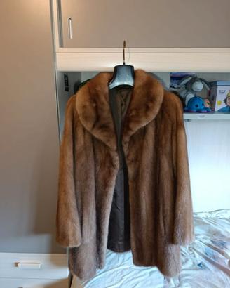 pelliccia in vero visone vintage anni 80