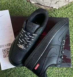 Nike Air Force 1 Low Supreme black Size 42